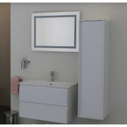 Sally cabinet 60cm gray glossy